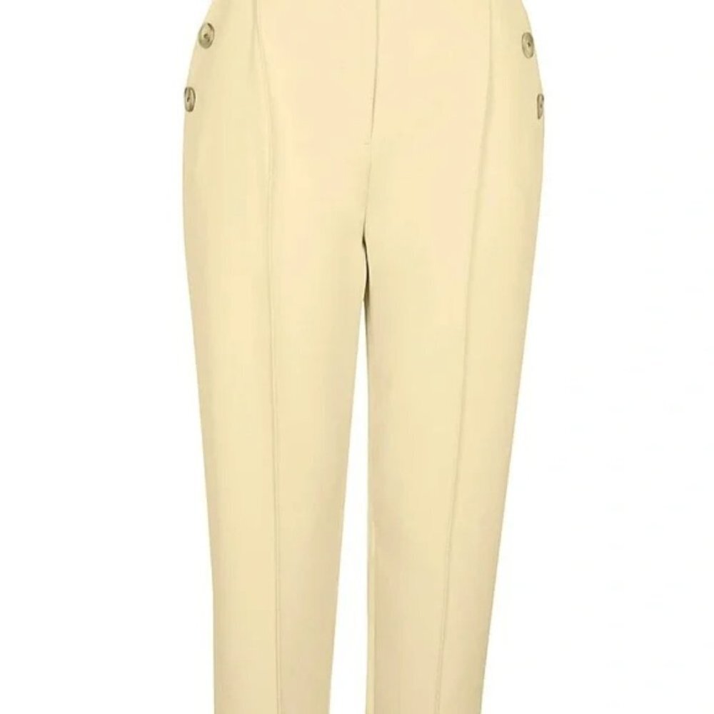 River Island Light Yellow Suit Size 4 - Picture 8 of 11